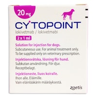 CYTOPOINT 20 mg 2 x 1 styck