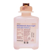 Natriumklorid B. Braun 20 x 100 milliliter