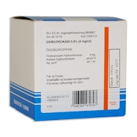 Oxibuprokain Bausch & Lomb 20 x 0,5 milliliter