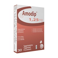 Amodip 1,25 mg 30 tuggtabletter