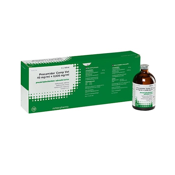 Procamidor Comp 40+0,036, IV 5x100 ml