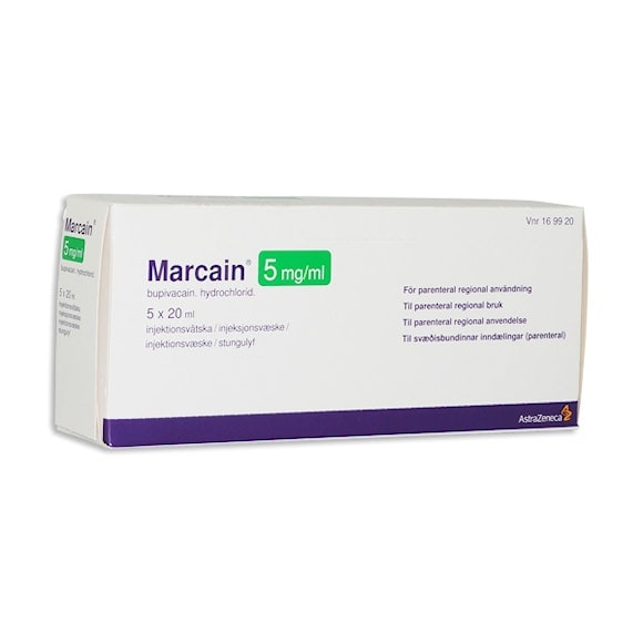 Marcain® 5 mg/ml 5x20 ml