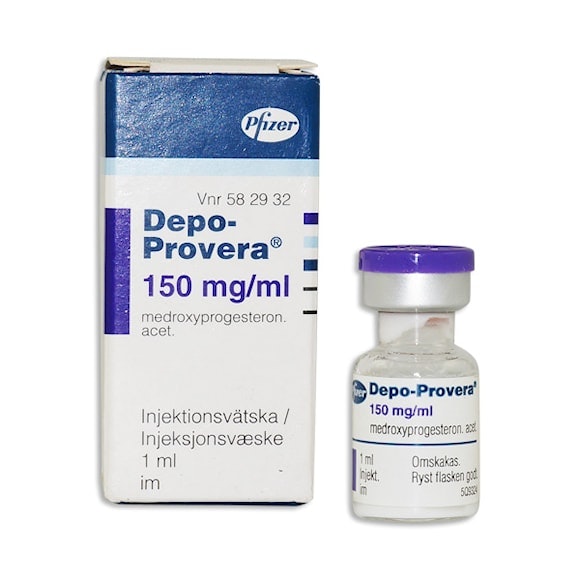 Depo-Provera® Injektionsvätska, suspension 150 mg/ml