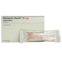 Diazepam Desitin 10 mg 5 x 2,5 milliliter Rektallösning
