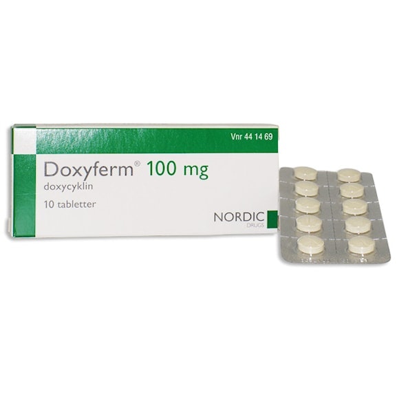 Doxyferm 100 mg 10 styck