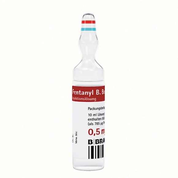 Fentanyl B. Braun, inj-vätska, lösning 50 mikrogram/ml, 10 x 10 milliliter
