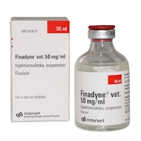 Finadyne vet., inj-vätska, suspension 50 mg/ml, 50 milliliter
