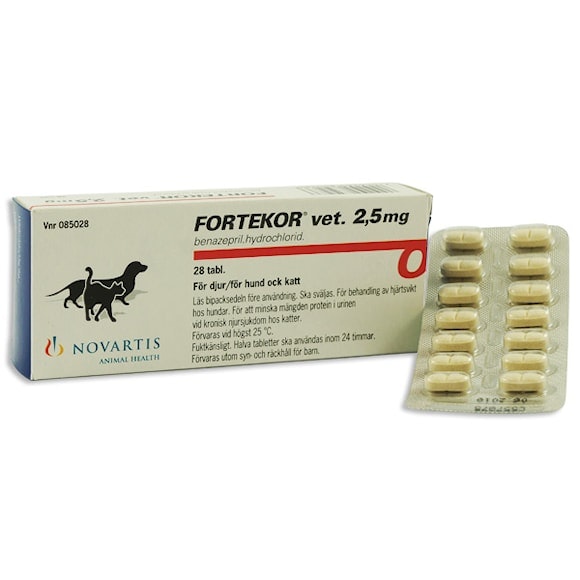 Fortekor vet. 2,5 mg 28 styck