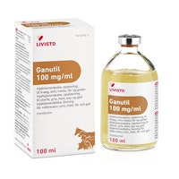 Ganutil, inj-vätska, lösning 100 mg/ml, 1 x 100 milliliter