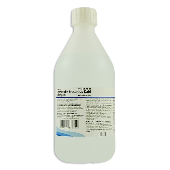 Klorhexidin Fresenius Kabi 0,5 mg/ml 1000 ml