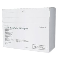 Klyx, rektallösning 1mg/ml+250mg/ml, 10 x 240 milliliter