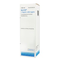 Klyx, rektallösning 1mg/ml+250mg/ml, 120 milliliter