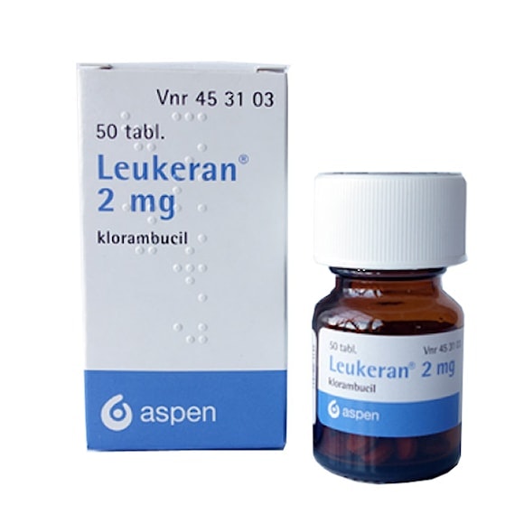 Leukeran, filmdragerad tablett 2 mg Aspen Nordic, 50 styck