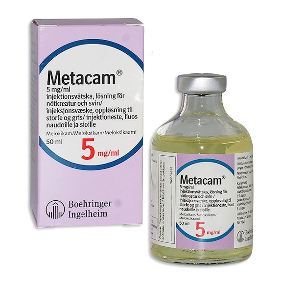 Metacam för nötkreatur och svin inj, 5 mg/ml 50 ml