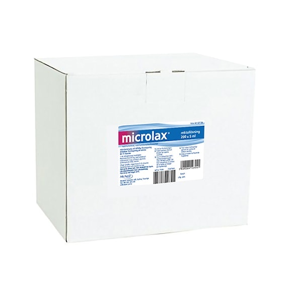 Microlax, rektallösning, 200 x 5 milliliter