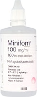 Minifom, orala droppar, emulsion 100 mg/ml, 100 milliliter