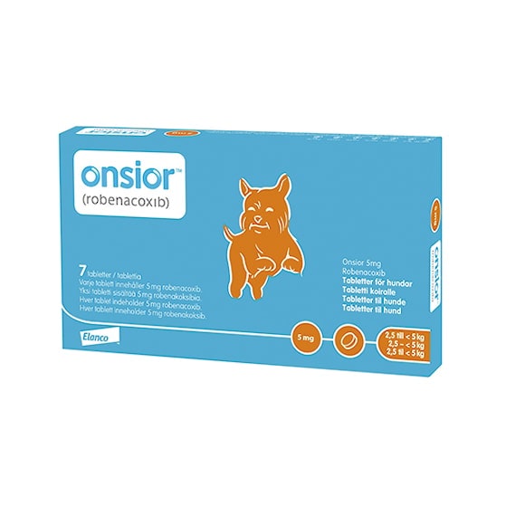 Onsior, tablett 5 mg, 7 tablett(er)