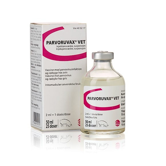 Parvoruvax vet., inj-vätska, suspension Ceva Santé Animale, 50 milliliter
