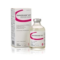 Parvoruvax vet., inj-vätska, suspension Ceva Santé Animale, 50 milliliter