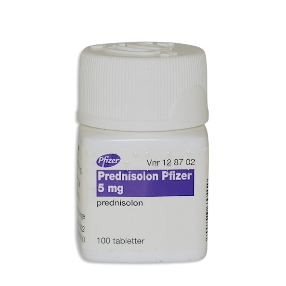 Prednisolon Pfizer 5 mg 100 styck