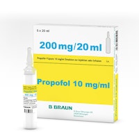 Propofol-Lipuro, injektionsvätska/infusionsvätska, emulsion 10 mg/ml, 5 x 20 milliliter