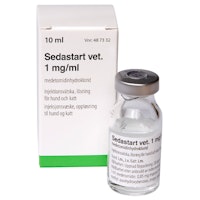 Sedastart, Inj-vätska, lösning 1 mg/ml, 10 milliliter