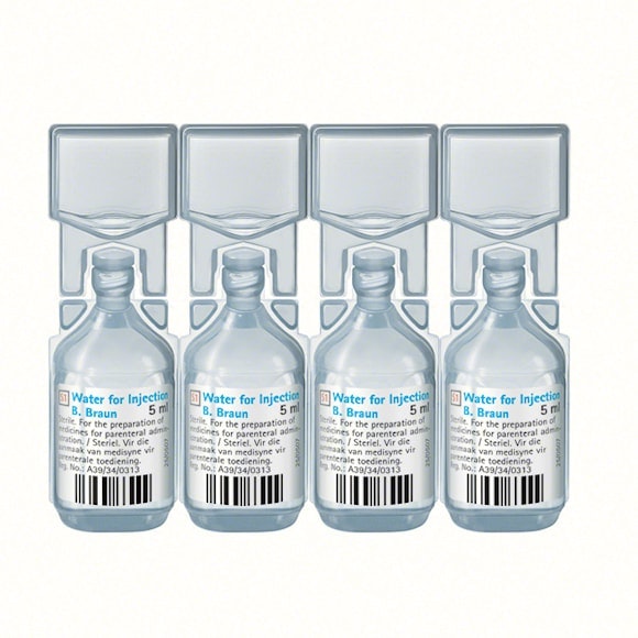 Sterilt vatten Braun 20 x 5 milliliter
