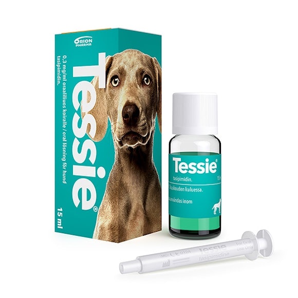 Tessie, oral lösning 0,3 mg/ml, 15 milliliter