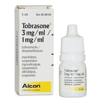 Tobrasone 3 mg/ml / 1 mg/ml ögondroppar, suspension 5 ml
