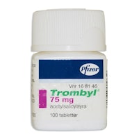 Trombyl, tablett 75 mg, 100 styck