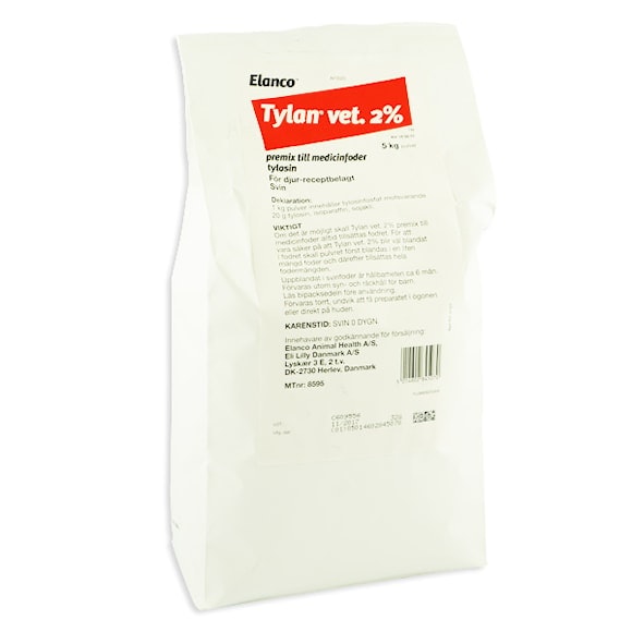 Tylan® vet. 2 % 5 kg Premix till medicinfoder