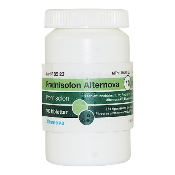Prednisolon Alternova 10 mg 100 styck
