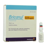 Bricanyl 0,5 mg/ml 10 x 1 milliliter Injektionsvätska