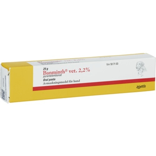 Banminth vet. 2,2 % 24 gram Oral pasta