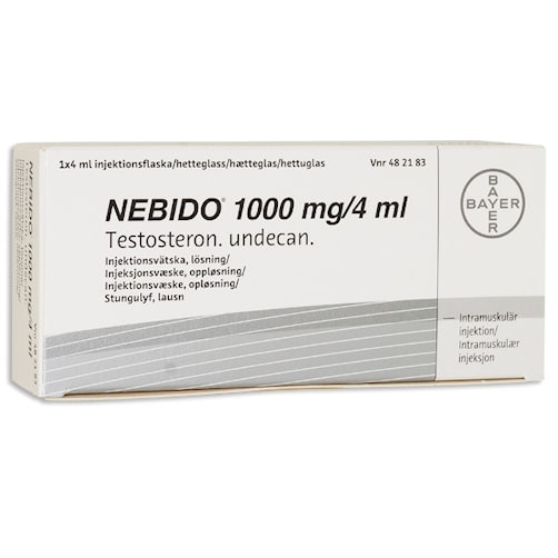 Nebido® 1000 mg/4 ml 4 ml testosteron