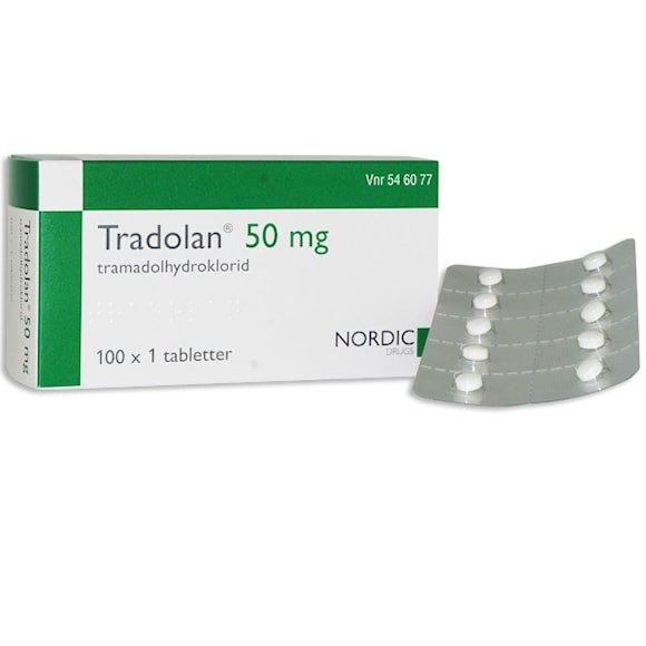 Tradolan 50 mg 20 styck Filmdragerad tablett djurmedicin