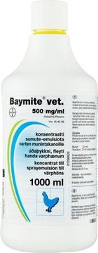 Baymite vet 500 mg/ml, 5000 ml