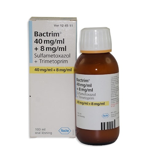 Bactrim 40 mg/ml + 8 mg/ml 100 milliliter Oral suspension