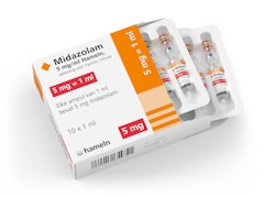 Midazolam Accord 5 mg/ml 10 x 1 milliliter Injektions-/infusionsvätska, lösning