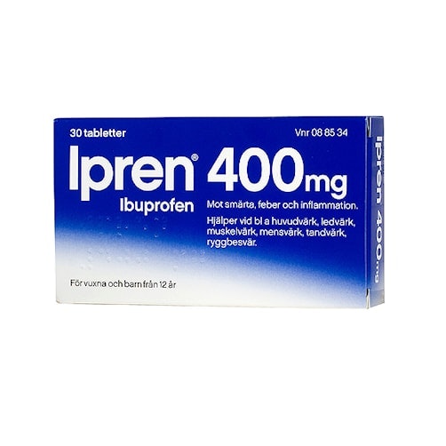 Ipren 400 mg 30 tablett(er) Filmdragerad tablett