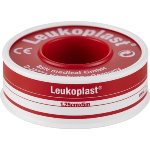 Leukoplast, textiltejp 1,25 cm x 5 m