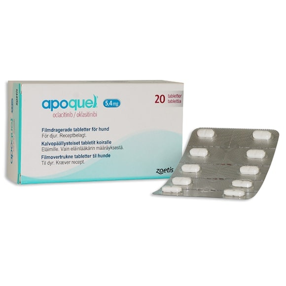 APOQUEL 5,4 mg 20 tablett(er) Filmdragerad tablett