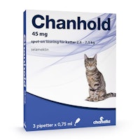 Chanhold 45 mg 3 x 0,75 milliliter Spot-on, lösning