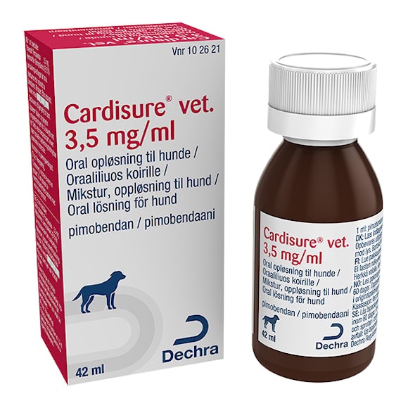 Cardisure vet. 3,5 mg/ml 42 milliliter Oral lösning