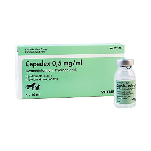 Cepedex 0,5 mg/ml 5 x 10 milliliter Injektionsvätska, lösning