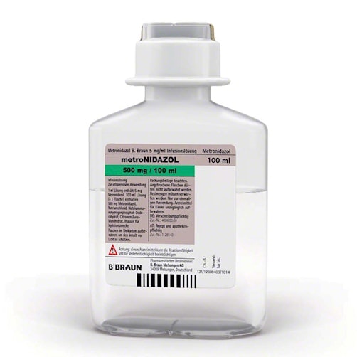 Metronidazole Braun 5 mg/ml infusionsvätska 20 x 100 ml