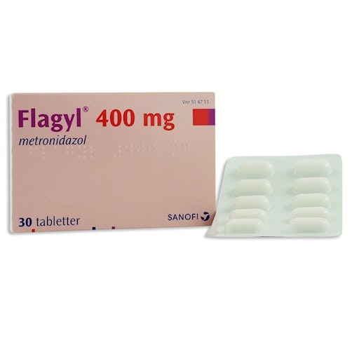 Flagyl 400 mg 30 tabletter