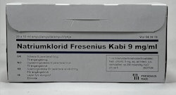 Natriumklorid Fresenius Kabi 9 mg/ml 20 x 10 milliliter Spädningsvätska för parental vätska
