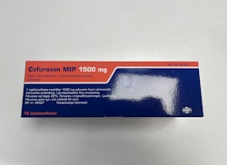 Cefuroxim MIP 1500 mg 10 x 1500 milligram Pulver till injektions-/infusionsvätsk