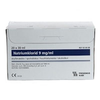 Natriumklorid Microspol 9mg/ml, 20 x 30 ml